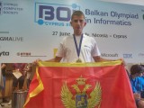NIKOZIJA: Bronza za Velibora Došljaka iz Berana na 24. Balkanskoj informatičkoj olimpijadi