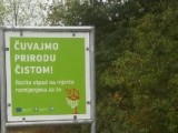 NP SKADARSKO JEZERO: Postavljanje tabli u okviru Ekološke kampanje ,,Budi šampion”