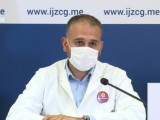 RADOJEVIĆ: Hospitalizovano 126 osoba u Crnoj Gori