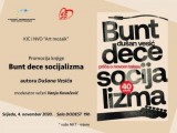 KIC: Promocija knjige ,,Bunt dece socijalizma” Dušana Vesića u srijedu
