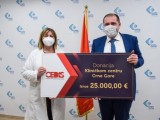 CEDIS: Donacija od 25 hiljada Kliničkom centru treću godinu zaredom