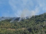 HERCEG NOVI: Požar na Bjelskim Kruševicama i dalje aktivan, vatra se približila kućama