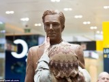 ZANIMLJIVO: Čokoladna skulptura Benedikta Kamberbeča izazvala razne reakcije (video)