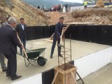 BUDVA: Ministar Bošković obišao gradilište zgrade za prosvjetne radnike