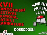 DANILOVGRAD: XVII Crnogorski festival humora satire i karikature 13. oktobra