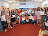 INSTITUT YUNUS EMRE PODGORICA: Uručeni sertifikati i otvorena izložba polaznika Ebru radova