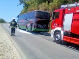 HERCEG NOVI: Zapalio se motor autobusa u zaleđu