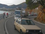 BUDVA: Zbog radova gužva na izlazu prema Cetinju, auta čekaju u koloni