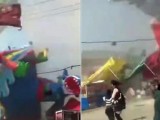 KINA: Oluja odnijela plastični zamak pun djece, dvoje stradalo