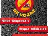 LAKE FEST: U akciji ,,Kad pijem ne vozim” obezbijeđen prevoz na relaciji Nikšić-Krupac-Nikšić i Krupac-Podgorica