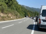 FOTO-ZUM: Zastoj na putu Cetinje-Budva
