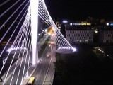 NOVI SJAJ SIMBOLA PODGORICE: Savremena rasvjeta na mostu Milenijum (video)