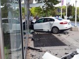 PODGORICA: Saobraćajna nezgoda u centru grada, vozilo udarilo u zgradu