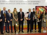 COK: Svečano proglašenje najuspješnijih sportista i sportskih selekcija Crne Gore u 2021.