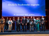 DAN PODGORICE: Dodijeljene studentske nagrade za 2021. godinu