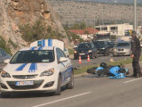 DONJA GORICA: Dvije osobe povrijeđene nakon pada sa motocikla