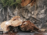 Put Podgorica – Kolašin: Dio stijene pao na kolovoz