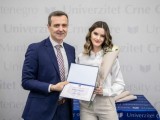UCG: Milica Bojović najbolja studentkinja Fakulteta političkih nauka za 2022/23.