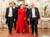 AUSTRIJA: Prva dama Crne Gore u kreaciji Lazara Ilića na Bečkom operskom balu