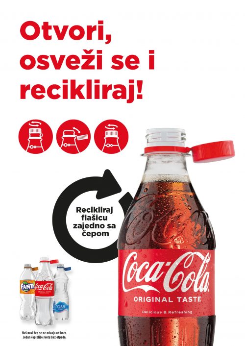 INOVACIJA: Coca-Cola HBC Crna Gora Uvela Neodvojive čepove Na ...